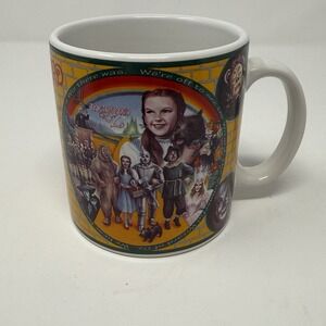 The Wizard of Oz Mug Vintage 1995 Enesco Coffee Mug Turner Entertainment Cast